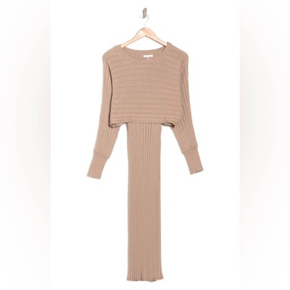 Stitchdrop | All In One Rib Midi Dress - Picture 2 of 2